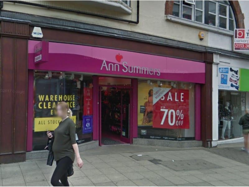 It seems some shoppers have missed the saucy treats on offer at Ann Summers in Doncaster.