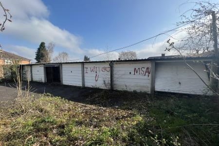 Garages & Land At Laird Drive, Wisewood, S6 4BW. Guide Price: £40,000-£45,000
9 Freehold vacant garages occupying a Freehold site amounting to 202sqm, located to the rear of residential property on Laird Avenue and approached via a gated access at the junction of Collin Avenue and Braemore Road. Each garage measures approximately 4.81m x 2.38m and potential is offered for own personal use or investment.