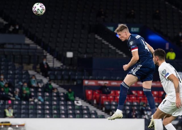 Again being asked to play in defence which isn't his position but should have given Scotland the lead with a great leap to a great delivery and free header just before the break. Made amends in the shoot-out.