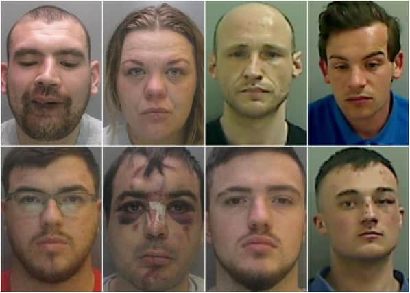 Just some of the Hartlepool and East Durham criminals to be jailed recently by the courts.