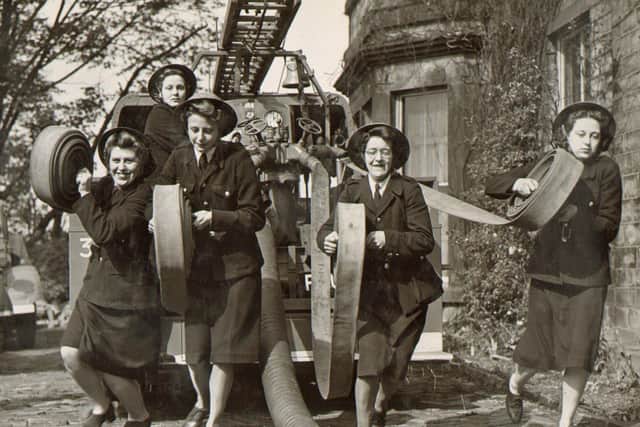 Breaks championed the recruitment of women into the Auxiliary Fire Service and National Fire Service (Photo from the collection of Miss F. Bearder)