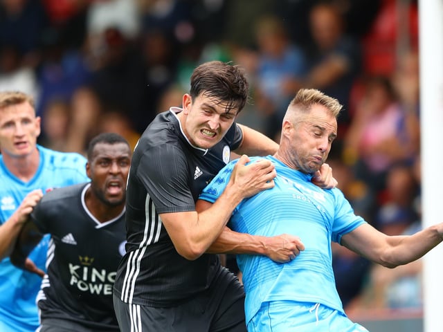 The former Pompey striker, now 37, has returned to Burton as a player-fitness coach on a one-year deal after being released by Cheltenham.  Picture: Michael Steele/Getty Images.