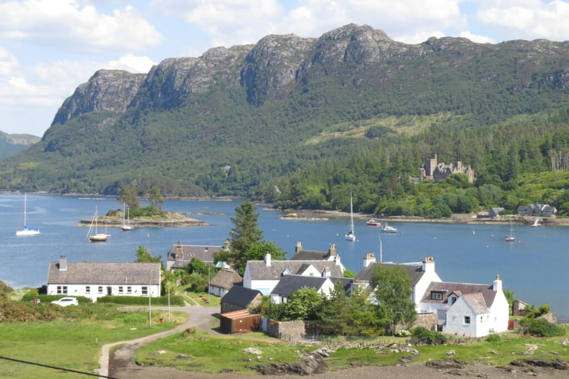 The village of Plockton - seen here with Duncraig Castle in the distance - was mentioned plenty of times by our readers with one citing the the village has palm trees on the shore. You can't argue with this suggestion.