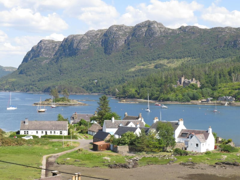 The village of Plockton - seen here with Duncraig Castle in the distance - was mentioned plenty of times by our readers with one citing the the village has palm trees on the shore. You can't argue with this suggestion.