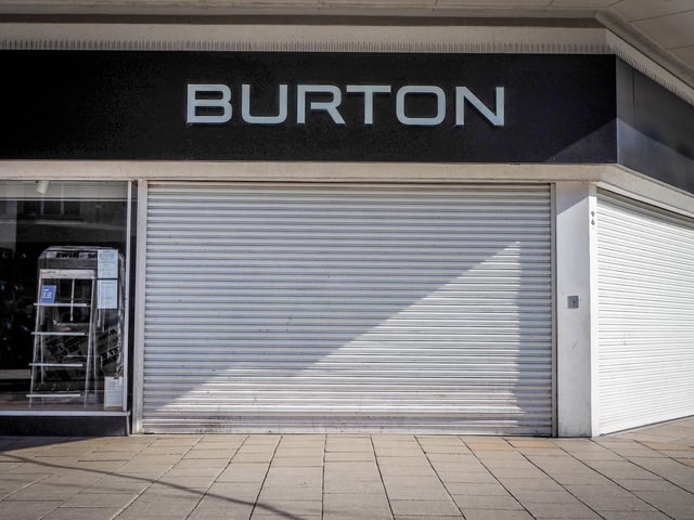 Burton closes its doors in Commercial Road