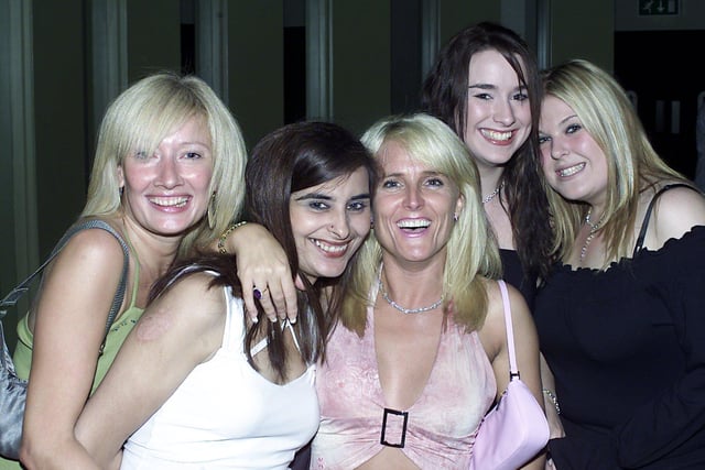 Romana, Julie, Louisa, Tracy and Lindsay ready for anight out at Banus