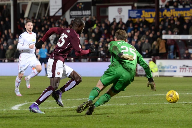 Jamie Walker and Abiola Dauda were the scorers as Hearts eased to third place. It was the final game before the split and Robbie Neilson's men had a 16-point lead over fourth-place Motherwell.
