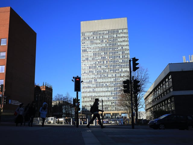 Sheffield University closed floors nine to 19 of its Arts Tower building for deep cleaning in March after a member of staff contracted coronavirus.