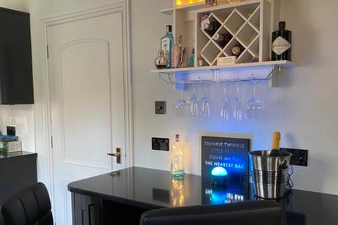 Claire Robertson hopes this home bar will be crowned as Britain's Best Home Bar.