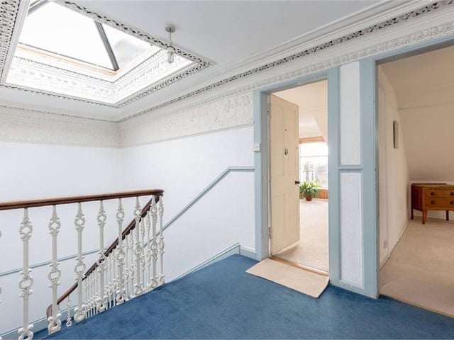 Second floor landing.