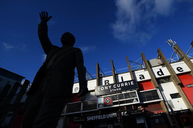 Sheffield United's Bramall Lane currently hosts Premier League football (Photo by Clive Mason/Getty Images)