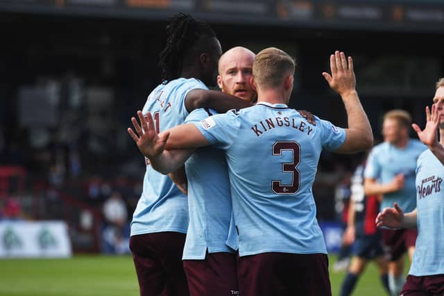 How the Hearts players rated against Ross County. (Photo by Craig Foy / SNS Group)