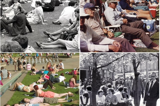 12 old images of Sheffield people basking in the sun. Can you spot anyone you know?