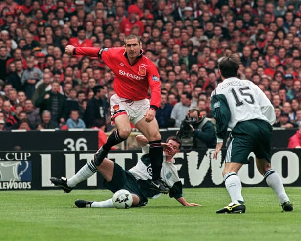 Eric Cantona provided Barry Bannan with his first footballing memory with his performance in Manchester United's 1996 FA Cup final win over Liverpool.