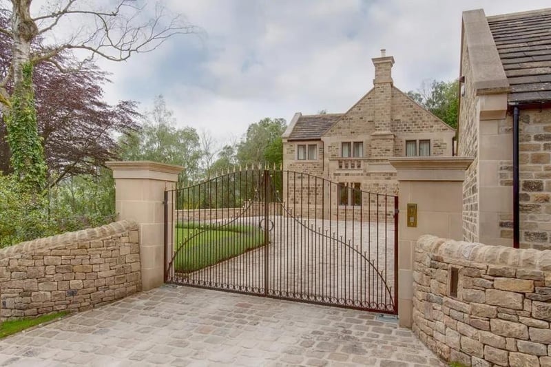 The property is fitted with an electric audio-visual gate entry system, external lighting with pir sensors, and alarm and CCTV.