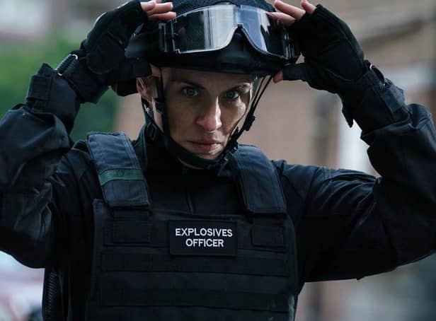 Vicky McClure (Line of Duty, I Am Nicola) plays front line officer Lana Washington in the new ITV thriller Trigger Point. Photo by Ross Ferguson/ITV.