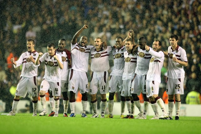You've been a Cobbler during the huge highs, including when Northampton Town players celebrated after Liverpool missed a penalty during the Carling Cup Third Round match back in 2010.