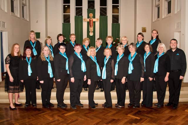 The Doncaster Wheatsheaf Singers at St Hugh's Church celebrating their 70th anniversary.