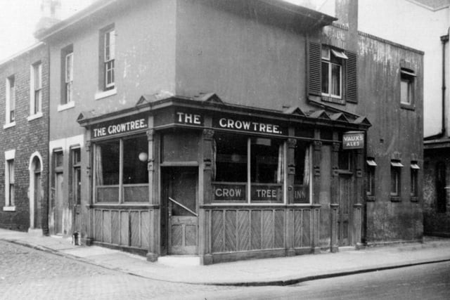 The Crowtree Inn was one of three pubs in a row in Crowtree Road. Next door was the Three Tuns and next to that was the Red Lion. All three pubs closed in the early 1970s to make way for the construction of the leisure centre.