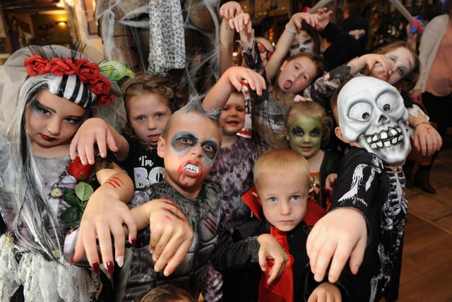 These youngsters certainly got into the Halloween spirit at a party held at The Mill Tavern, Hebburn in 2015. And we love their costumes.