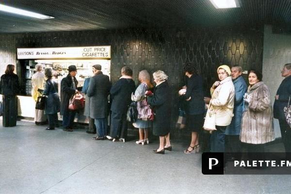 This picture, taken in 1977, shows customers queueing up for cigarettes in 1977, to beat a tax rise on budget day. Picture: Sheffield Newspapers