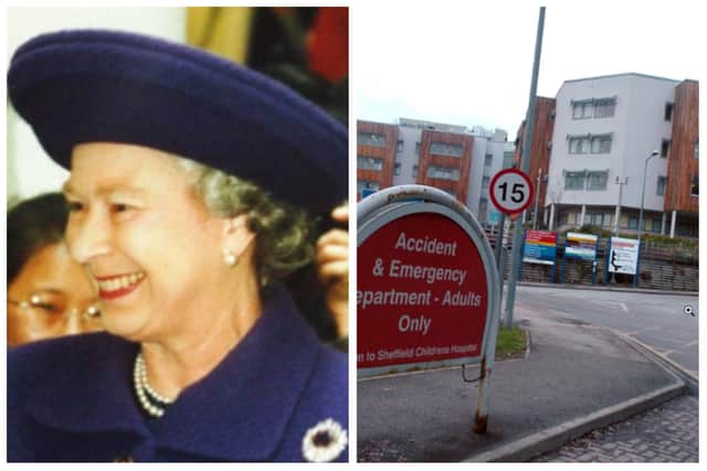 Sheffield hospital bosses are warning they fear a rise in demand in A&E on the day of the Queen’s funeral.