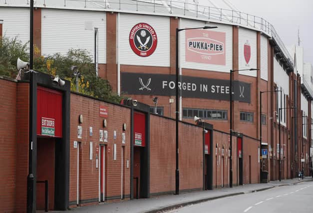 Bramall Lane has not staged any games since the beginning of March: Simon Bellis/Sportimage