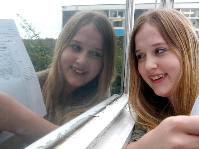 Kayleigh O`Callaghan reflected on her great A Level results at West Notts college in 2007