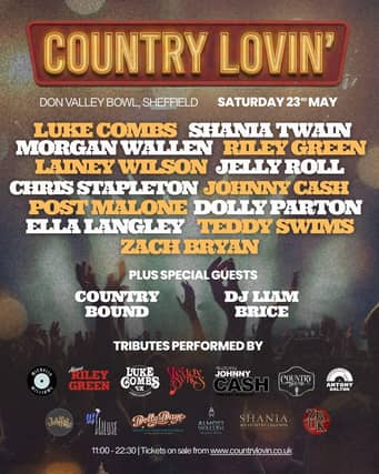 Country Lovin', Saturday - 23rd May. 11:00 - 22:30pm