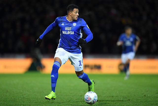 The former Pompey loanee was given a 25-minute run-out on Cardiff's success over Leeds to keep them in the play-off race.