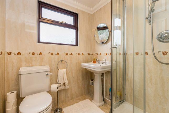 This is what one of the bathrooms looks like.