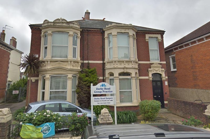 Derby Road Practice, on Derby Road, was rated 88% good and 3% poor by patients.