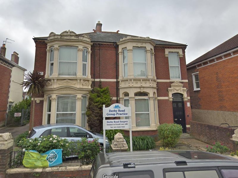 Derby Road Practice, on Derby Road, was rated 88% good and 3% poor by patients.