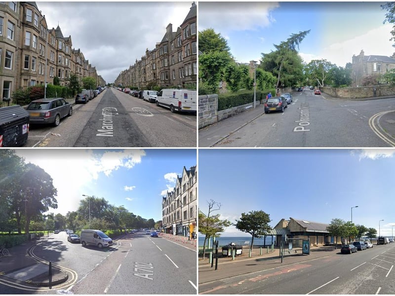 Marchmont West, Merchiston and Greenhill, Bruntsfield and Joppa.