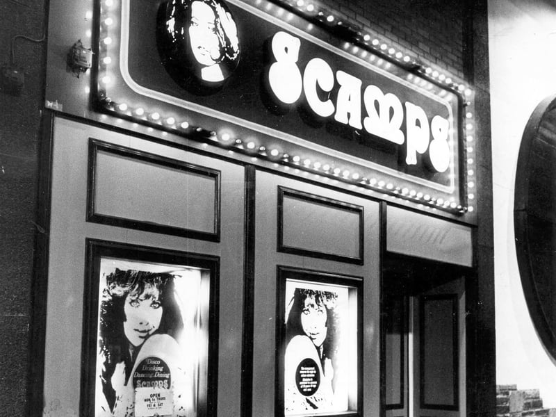 Scamps Nightclub, originally the Penny Farthing, Eyre Street, Sheffield, January 1977