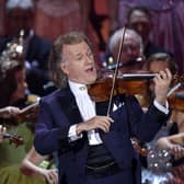 Andre Rieu in concert . He will hit the big screen next year (Photo by Hannes Magerstaedt/Getty Images)