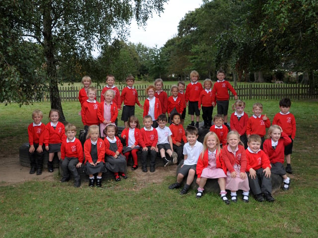 Year R Starters 2021 Crofton Hammond Infant School, Stubbington - Caterpillars Class. Picture: First Class 2021