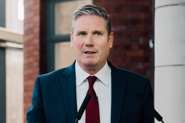 Sir Keir Starmer, leader of the Labour Party, which has a clear lead in the opinion polls ahead of the next general election in 2024.