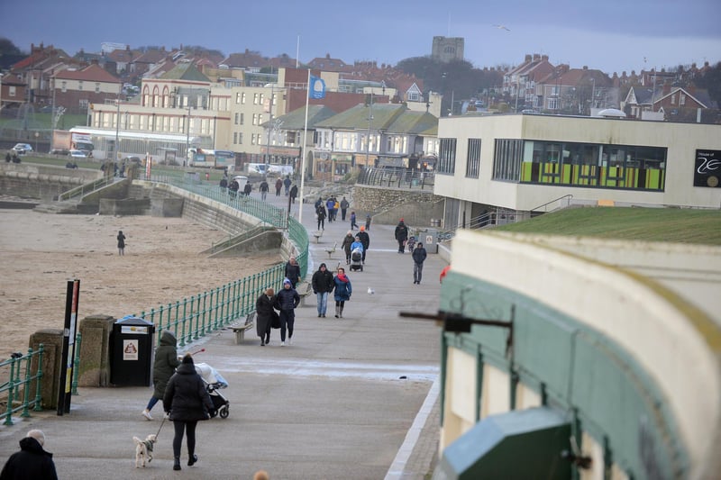 Seaburn has seen rates of positive Covid cases fall by 68%, from 328.1 to 104.4