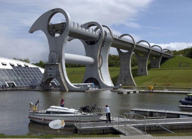 A true icon of Scotland, more than 5.5million visitors have taken a trip to visit the Falkirk Wheel since it opened in 2002.