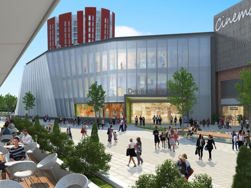 It has been long talked about, but we are still waiting. The Northern Quarter development of the north of the city has been heralded as helping to regenerate the town centre. There have been various plans over the years - including this artist's impression from 2013. But the city council is searching for a partner to help bring the project forward.