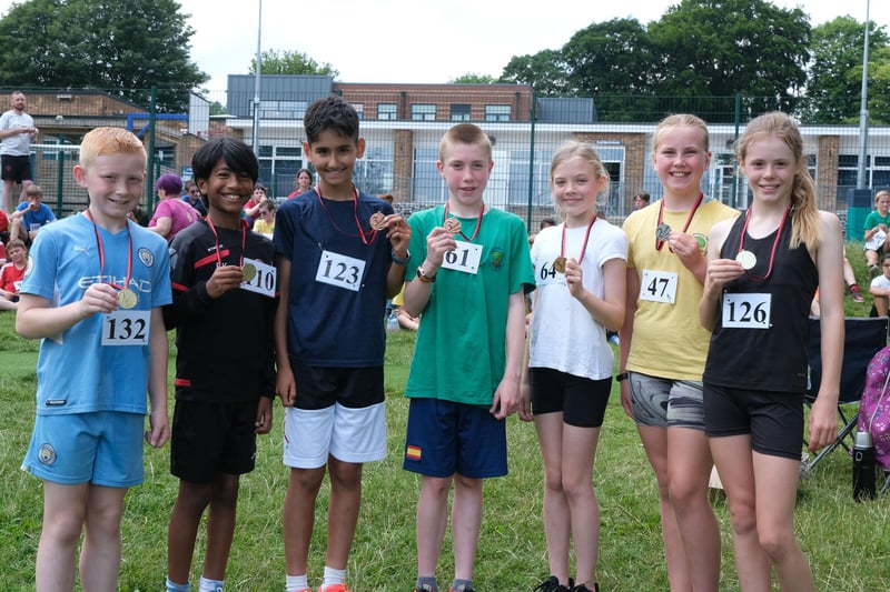 Totley Primary School held their Dream Mile run as part of sports week