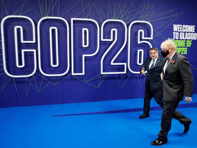 UK Prime Minister Boris Johnson.