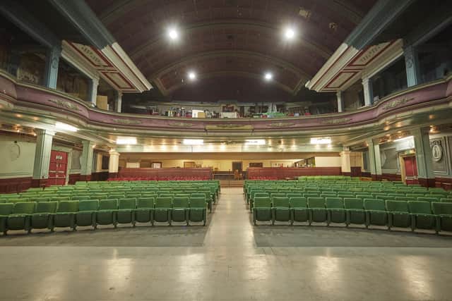 The auditorium at Abbeydale Picture House, which showed its first film in December 1920