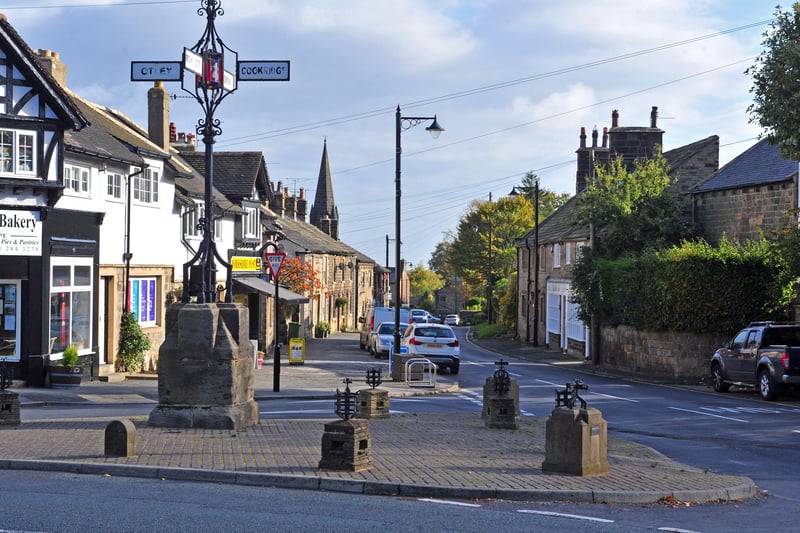 Bramhope & Pool-in-Wharfedale saw prices rise by 24.7% in a year, with average properties selling for £505,000 in 2022.