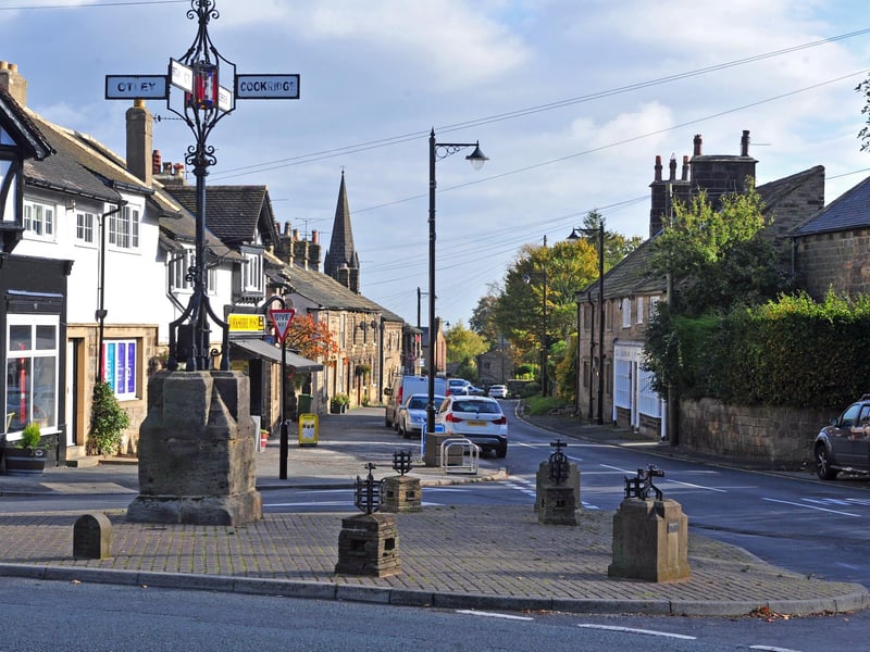 Bramhope & Pool-in-Wharfedale saw prices rise by 24.7% in a year, with average properties selling for £505,000 in 2022.