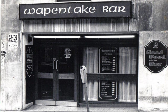 The Wapentake was one of Sheffield's best known rock bars, under the former Grosvernor House Hotel. It later become The Casbah.