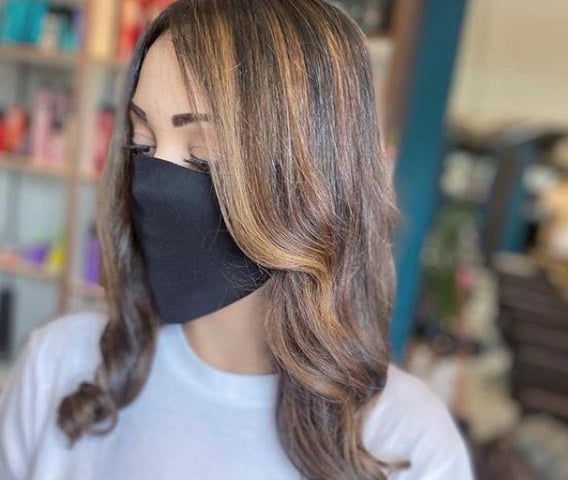 The hairdressers are back open to the relief of many this week. This photo is from hairdresser @ashleighleehair who is sharing the new normal for hair appointments.