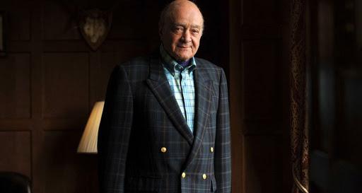 Mohamed Al-Fayed and family made their money in retail and are worth £1.7bn.