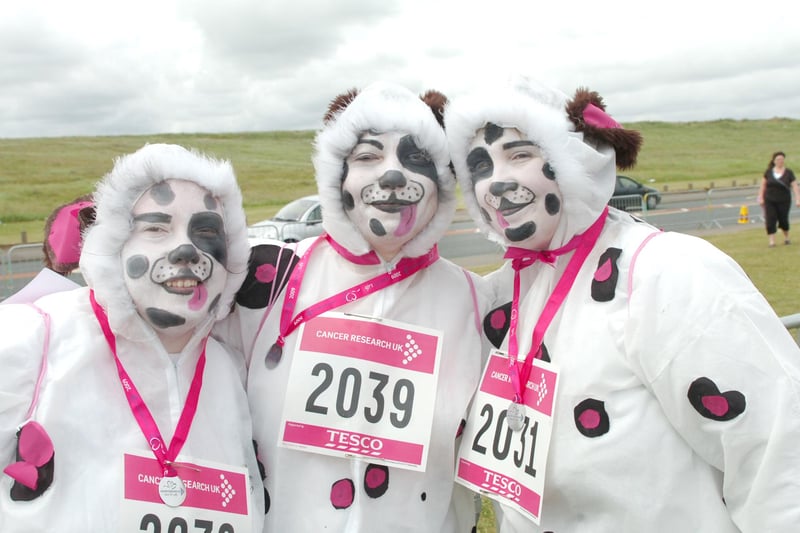 There were some great outfits on show at the Race For Life in Hartlepool in 2009.